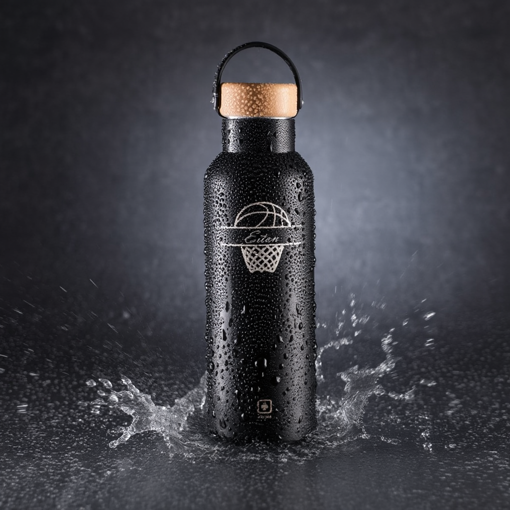 SWISS Metal Water Bottle with Custom Printing