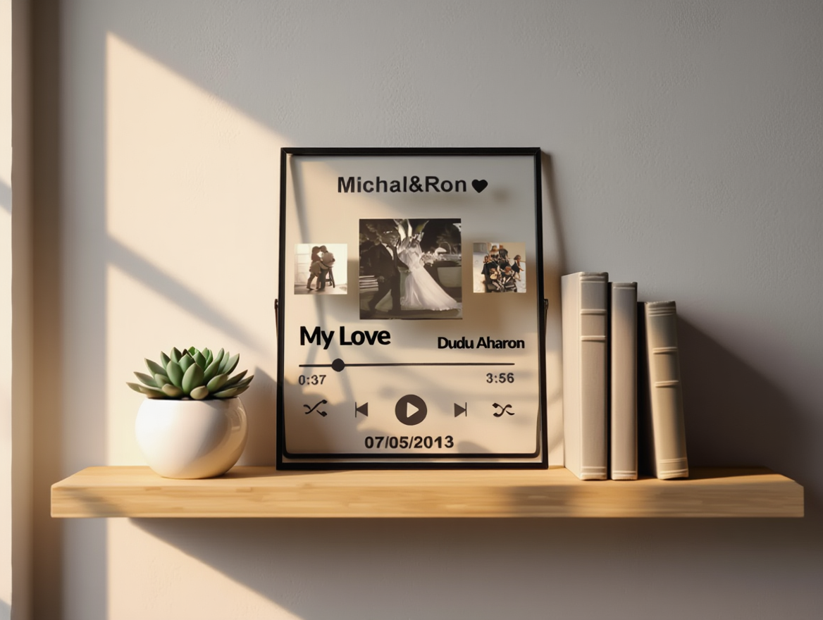 Custom Style Music Plaque - Personalized Gift