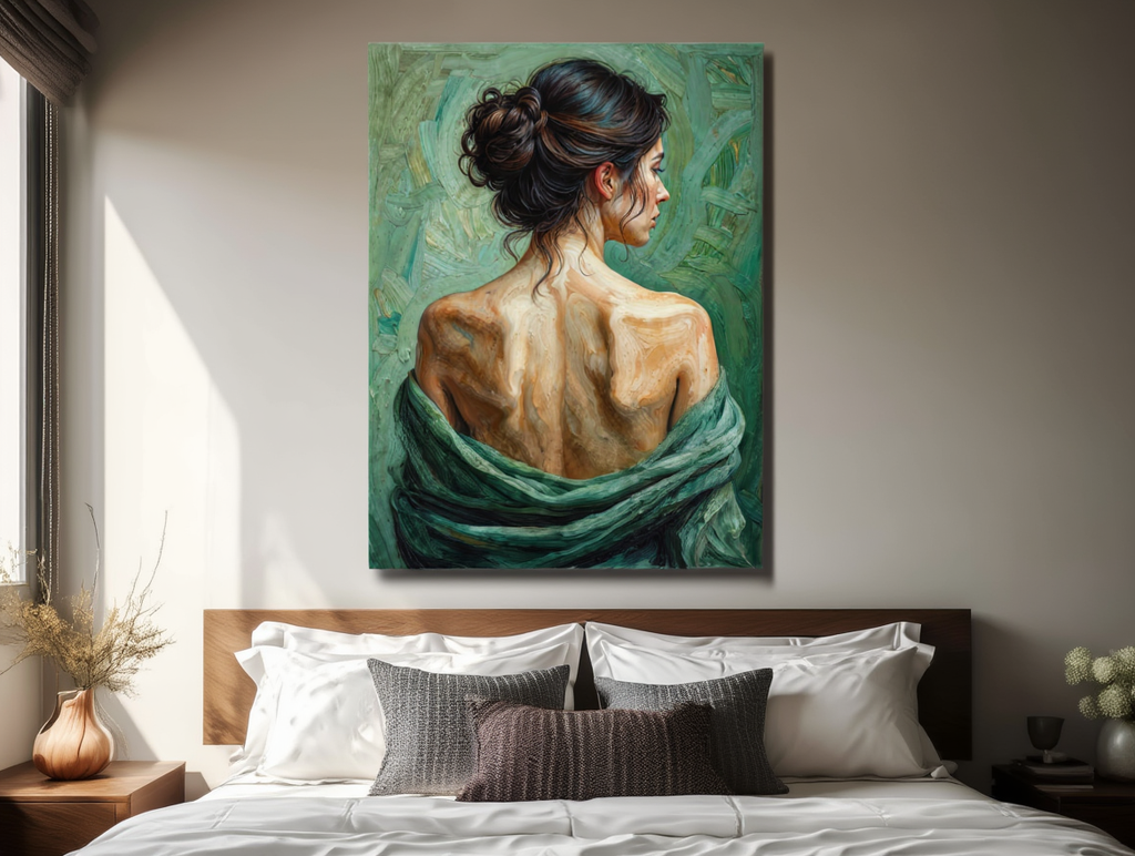 Elegant Portrait - Premium Canvas Art Print