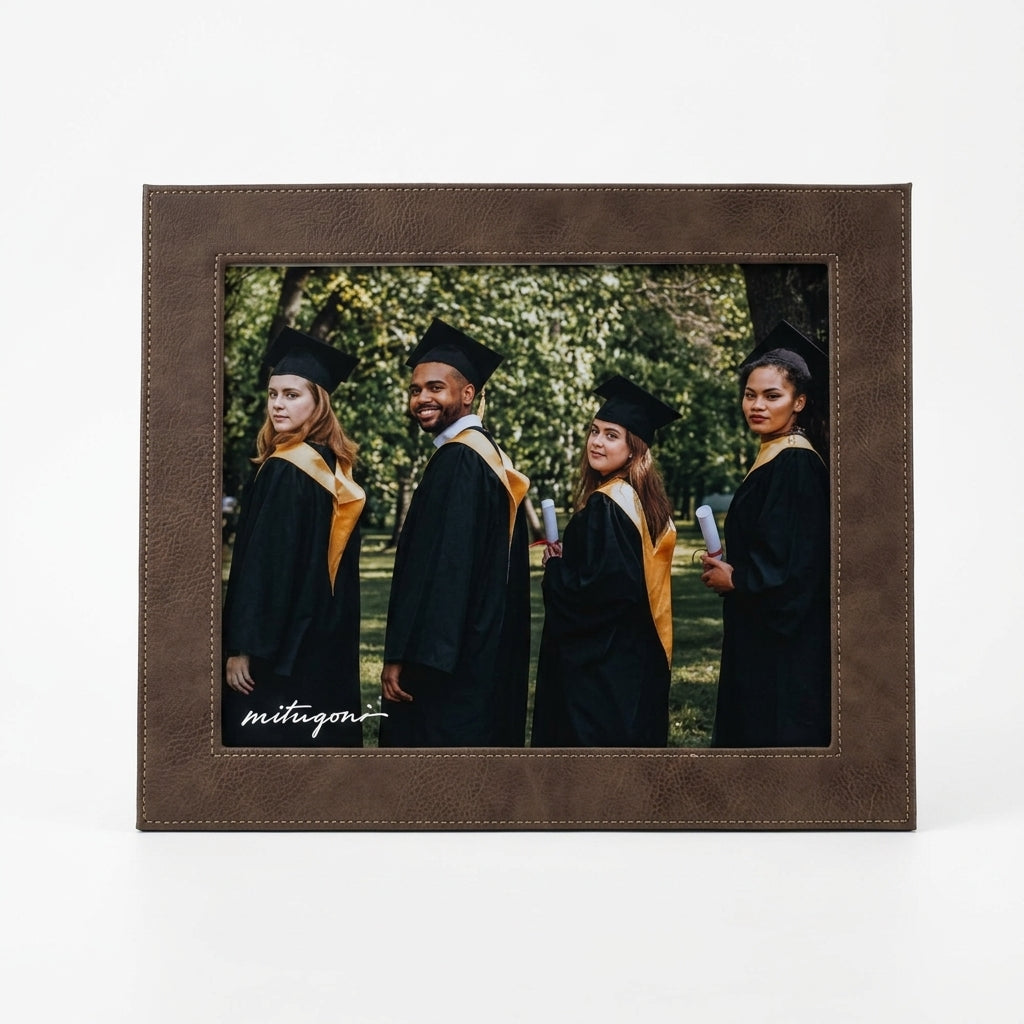 Premium Faux Leather Photo Frame