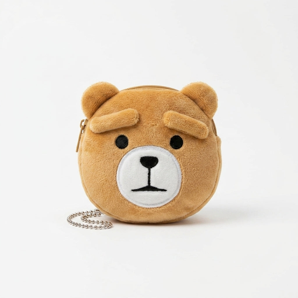 Cute Animal Plush Coin Purse for Kids