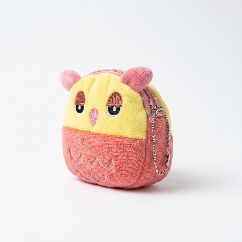 Cute Animal Plush Coin Purse for Kids
