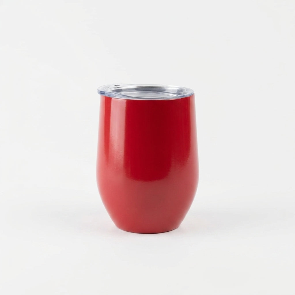 Personalized Stainless Steel Lowball Tumbler with Lid