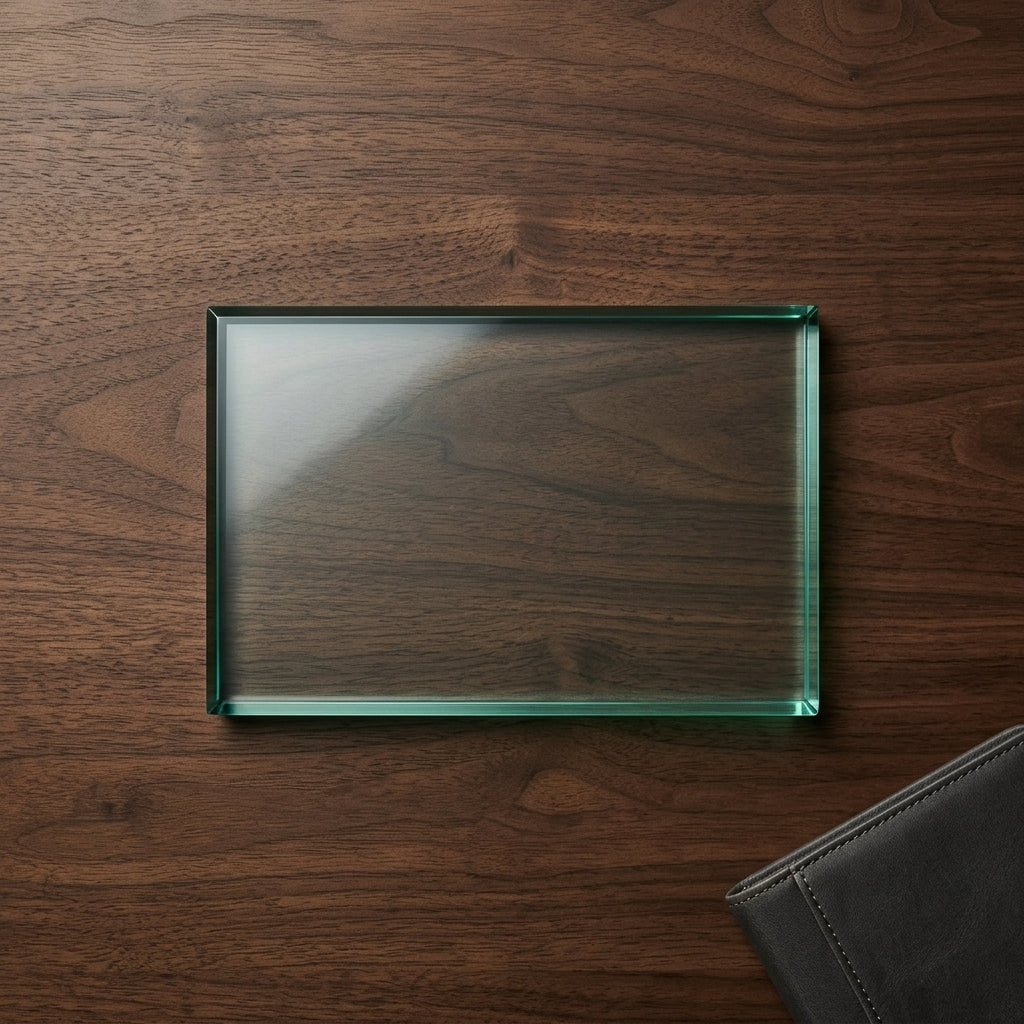 Premium Rectangular Glass Block Award