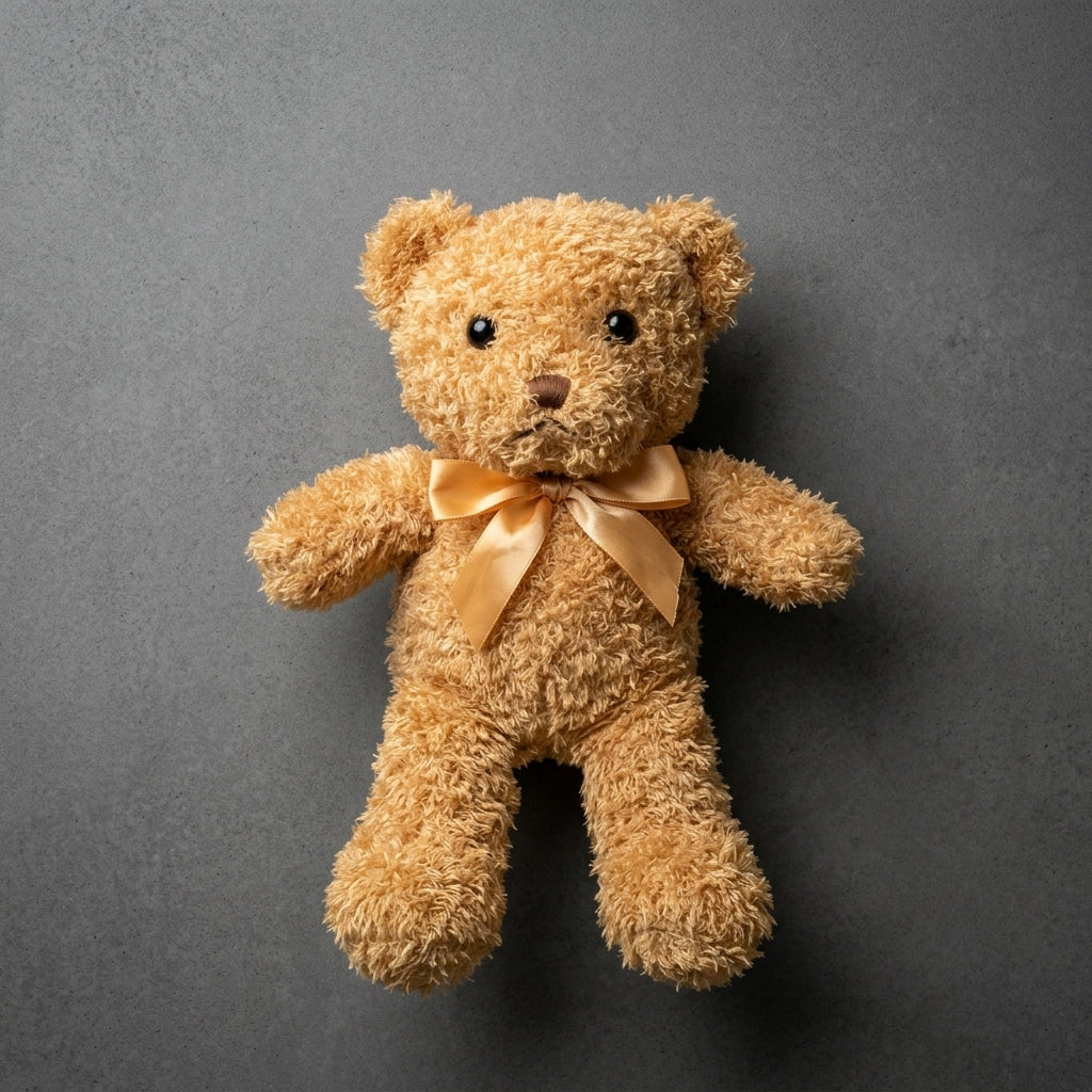 Ultra Soft Classic Teddy Bear with Satin Ribbon