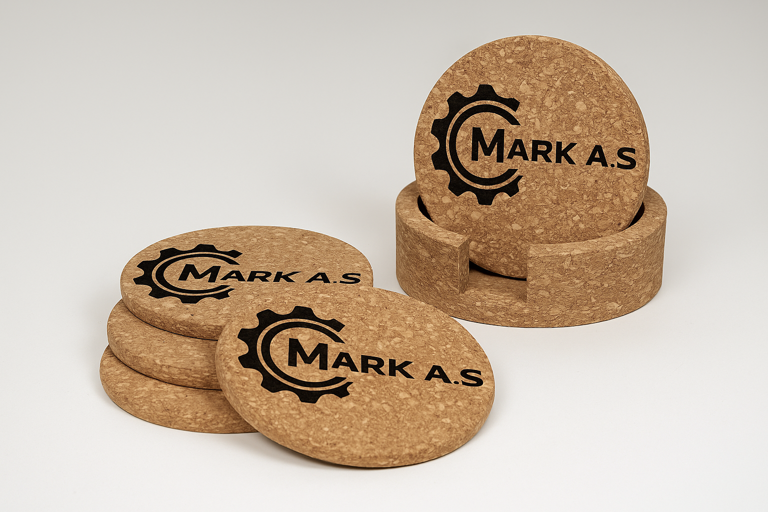 Cork Coasters with Custom Laser Engraving