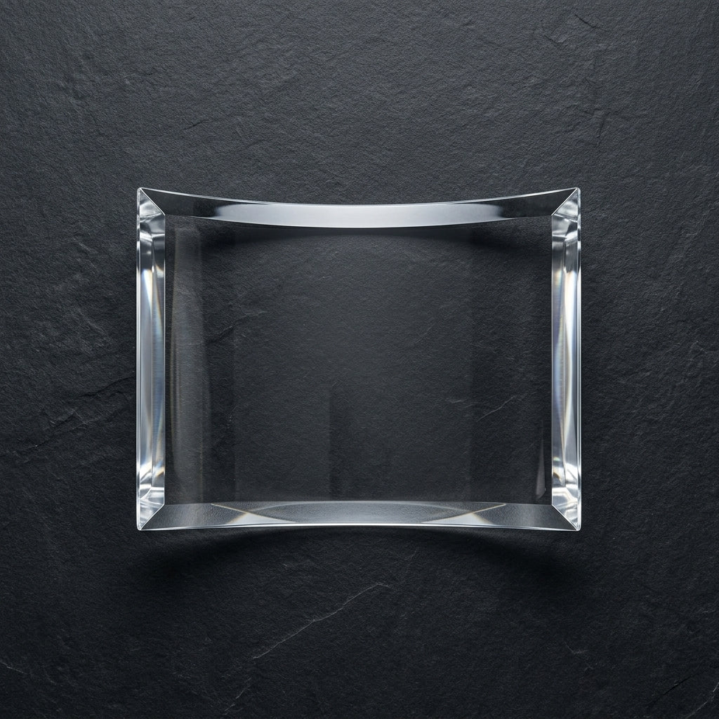 Small Premium Curved Glass Recognition Award