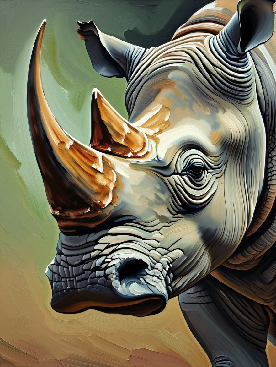 Premium Animal Canvas Prints - MITUGONI ART WILD Collection