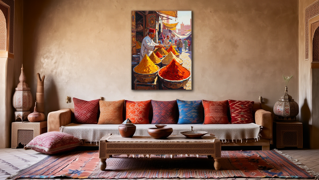 Premium Giclée Art Print (Paper or Canvas) - Marrakech Spice