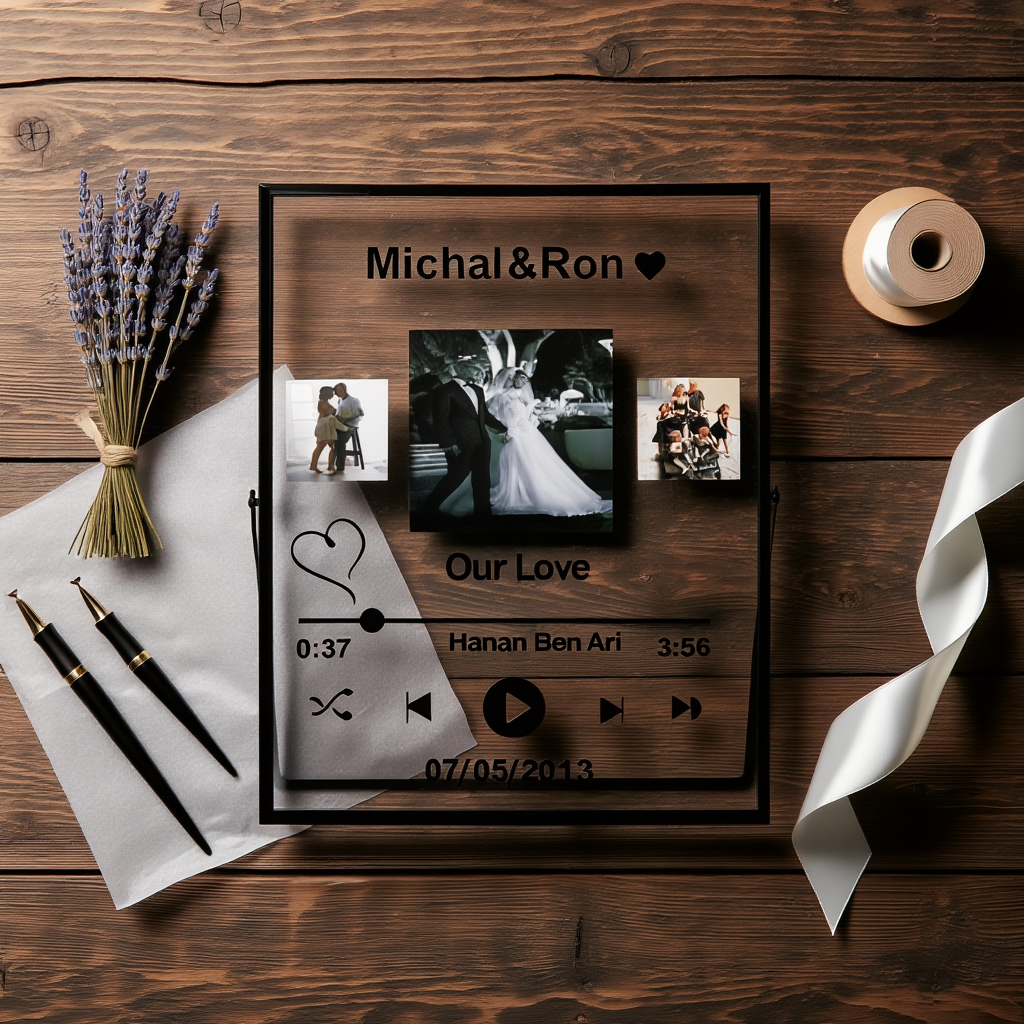 Custom Style Music Plaque - Personalized Gift