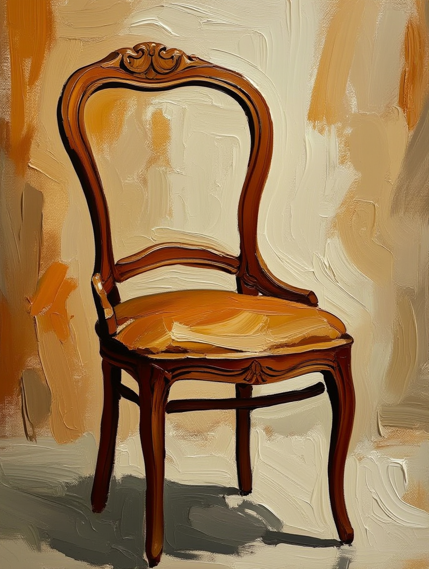 Elegant Portrait Canvas Print - MITUGONI ART Elegant Collection