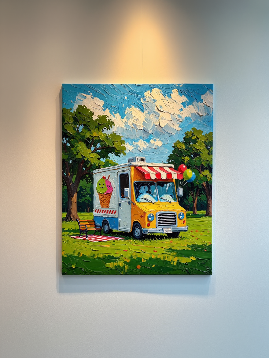 Sweet Treats Express - Premium Canvas Art Print