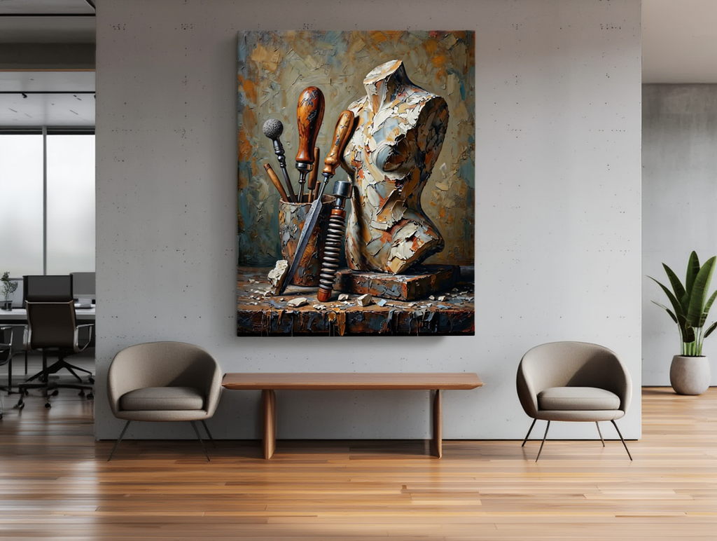 The Artist's Workshop - A Masterpiece of Creative Devotion