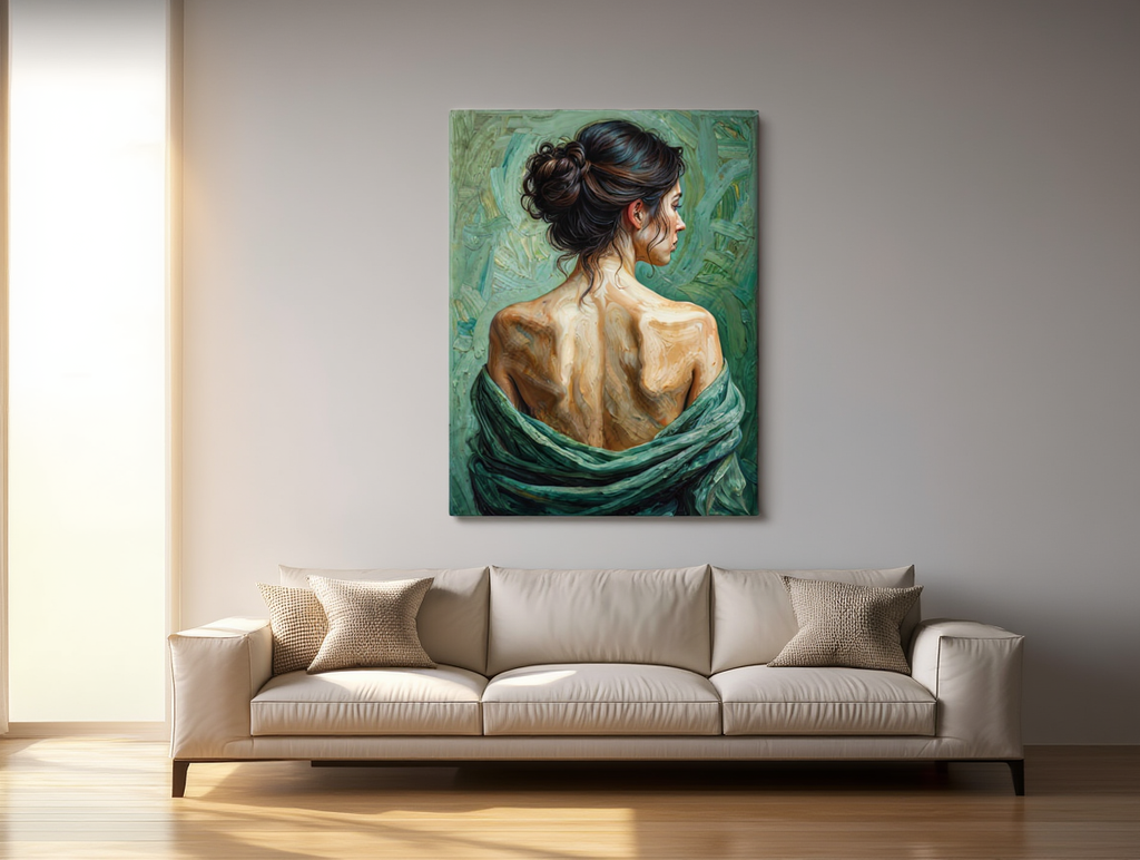 Elegant Portrait - Premium Canvas Art Print