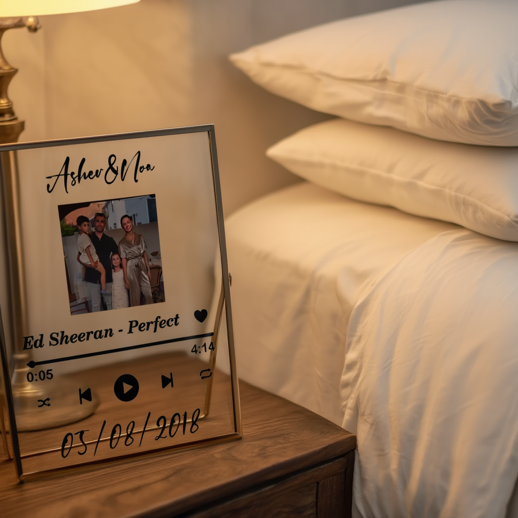 Custom Style Music Plaque - Personalized Gift