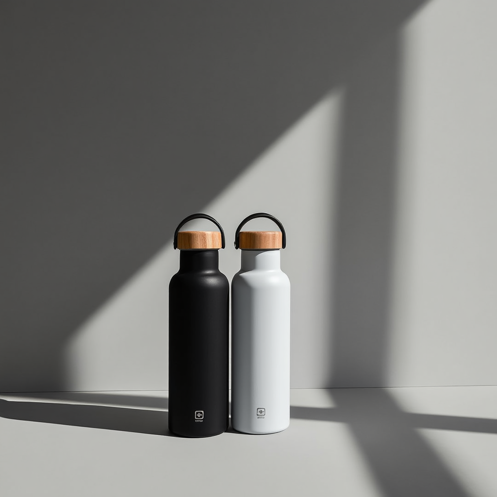 SWISS Metal Water Bottle with Custom Printing