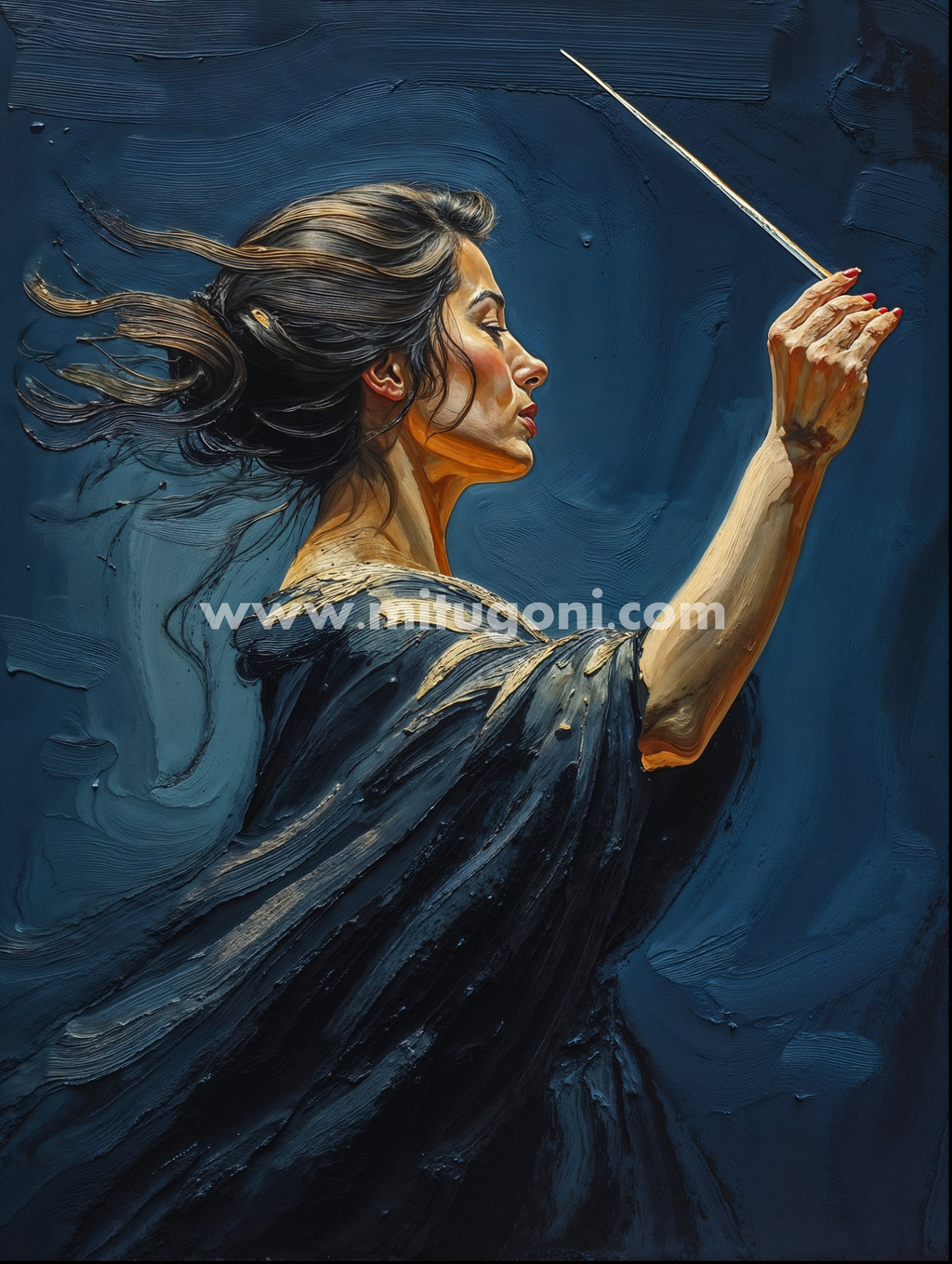 Premium Giclée Art Print (Paper or Canvas) - The Conductor