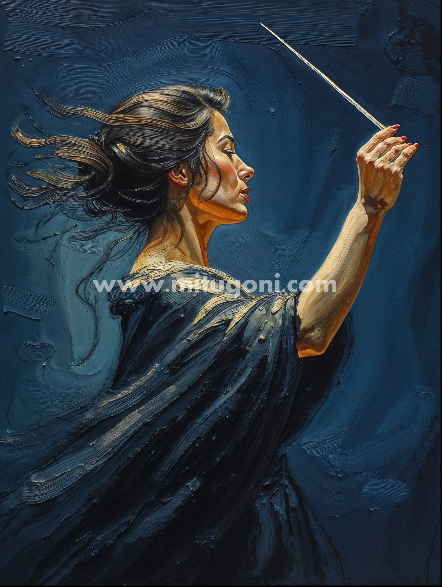 Premium Giclée Art Print (Paper or Canvas) - The Conductor