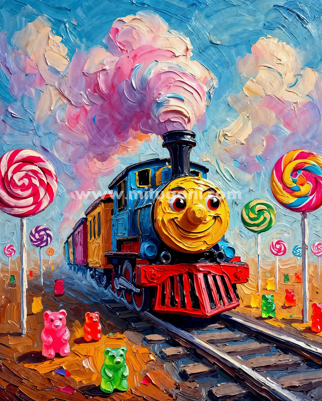 Premium Giclée Art Print (Paper or Canvas) - Sweet Journey Express