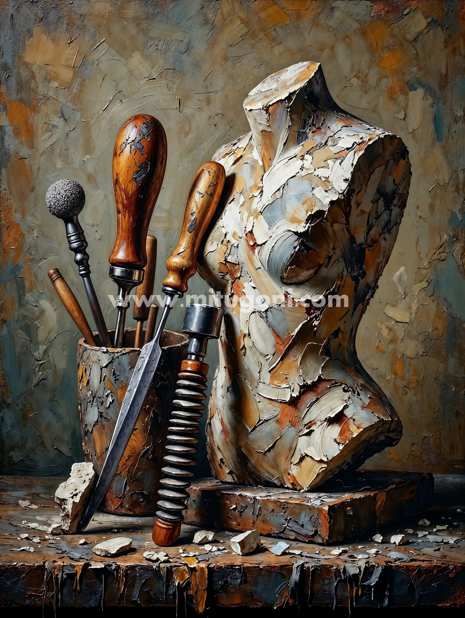 Premium Giclée Art Print (Paper or Canvas) - The Artist's Workshop