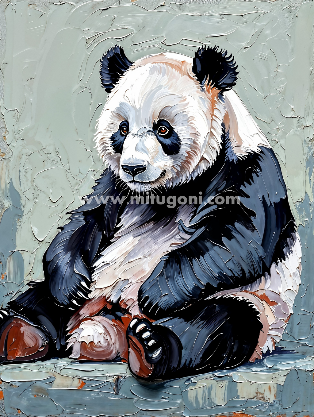 Premium Giclée Art Print (Paper or Canvas) - Panda Oil