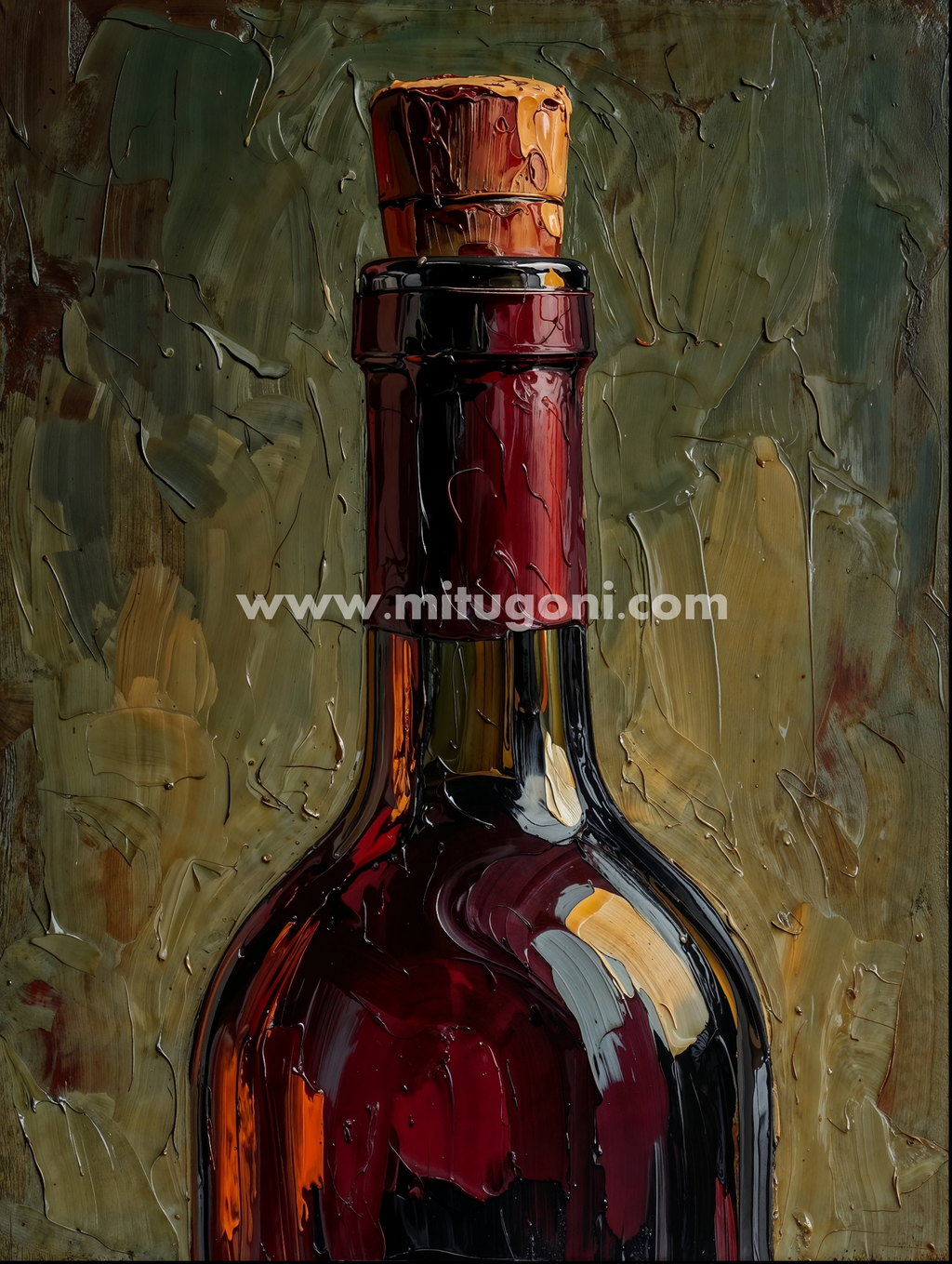 Premium Giclée Art Print (Paper or Canvas) - Vintage Wine Cellar