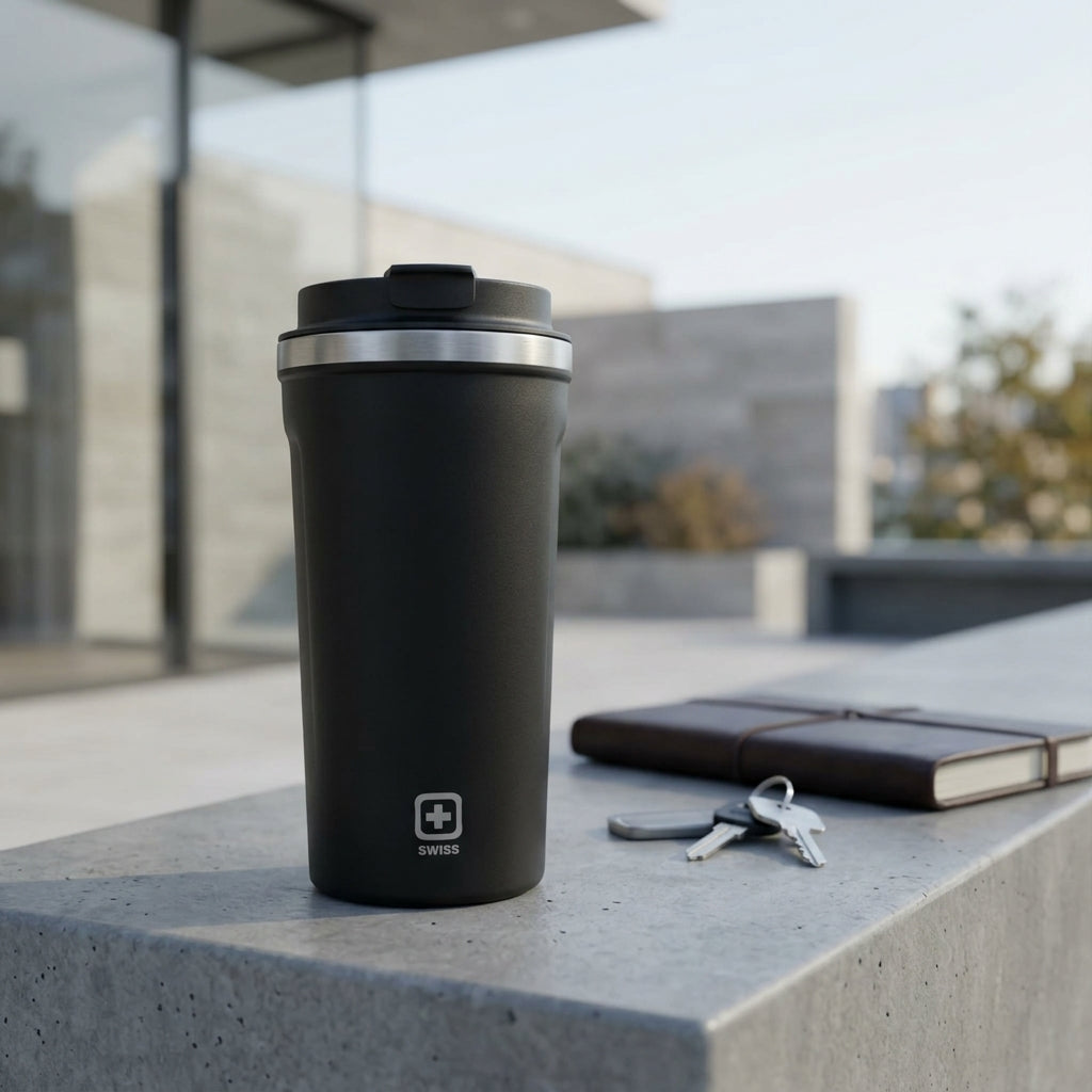Personalized Smart Thermal Travel Mug with Temperature Display