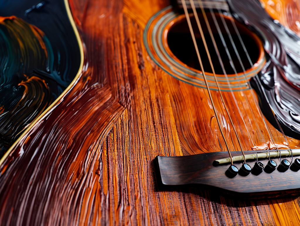 Premium Giclée Art Print (Paper or Canvas) - Vintage Guitar Soul