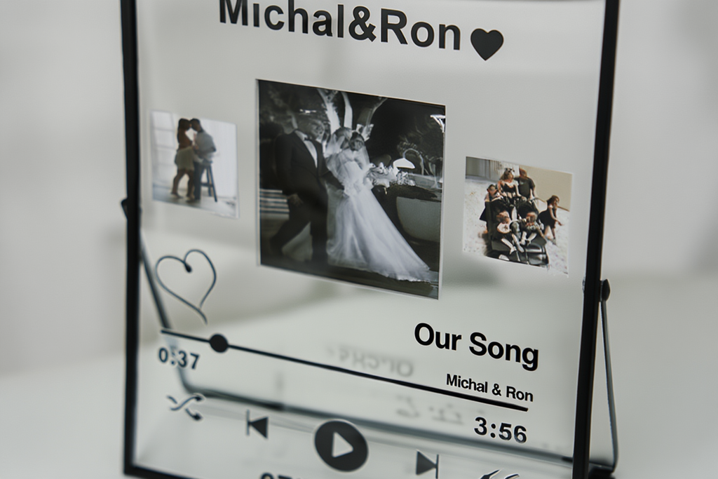 Custom Style Music Plaque - Personalized Gift