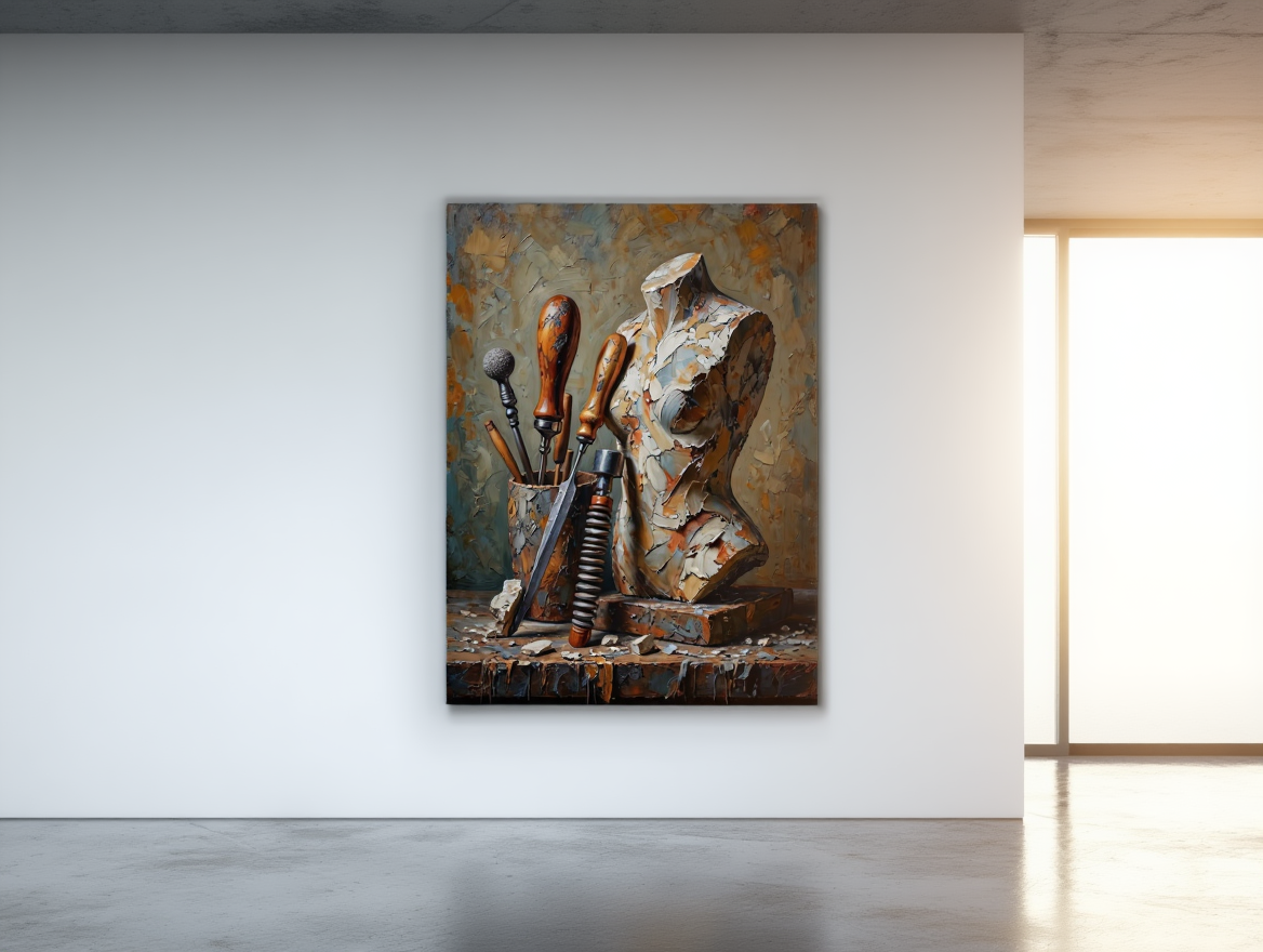 The Artist's Workshop - A Masterpiece of Creative Devotion