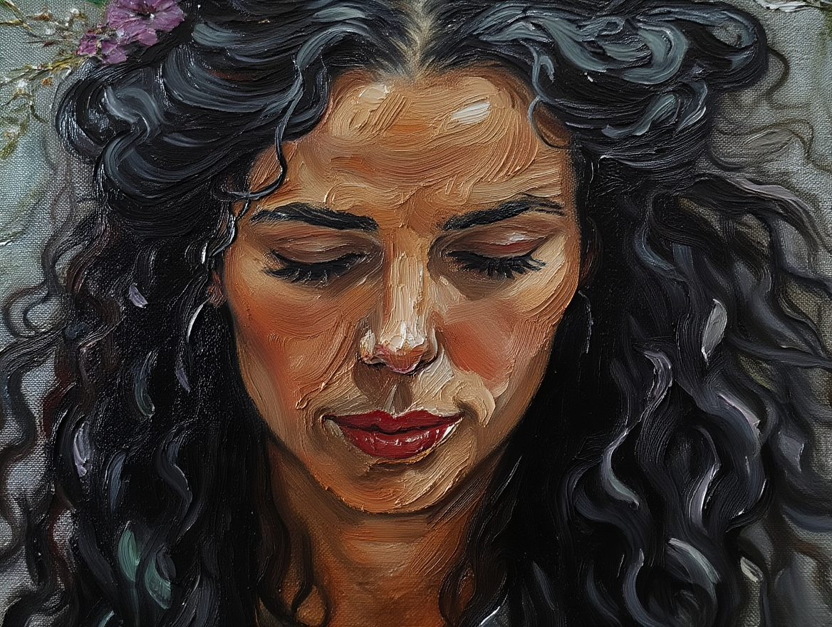 Premium Giclée Art Print (Paper or Canvas) - The Florist