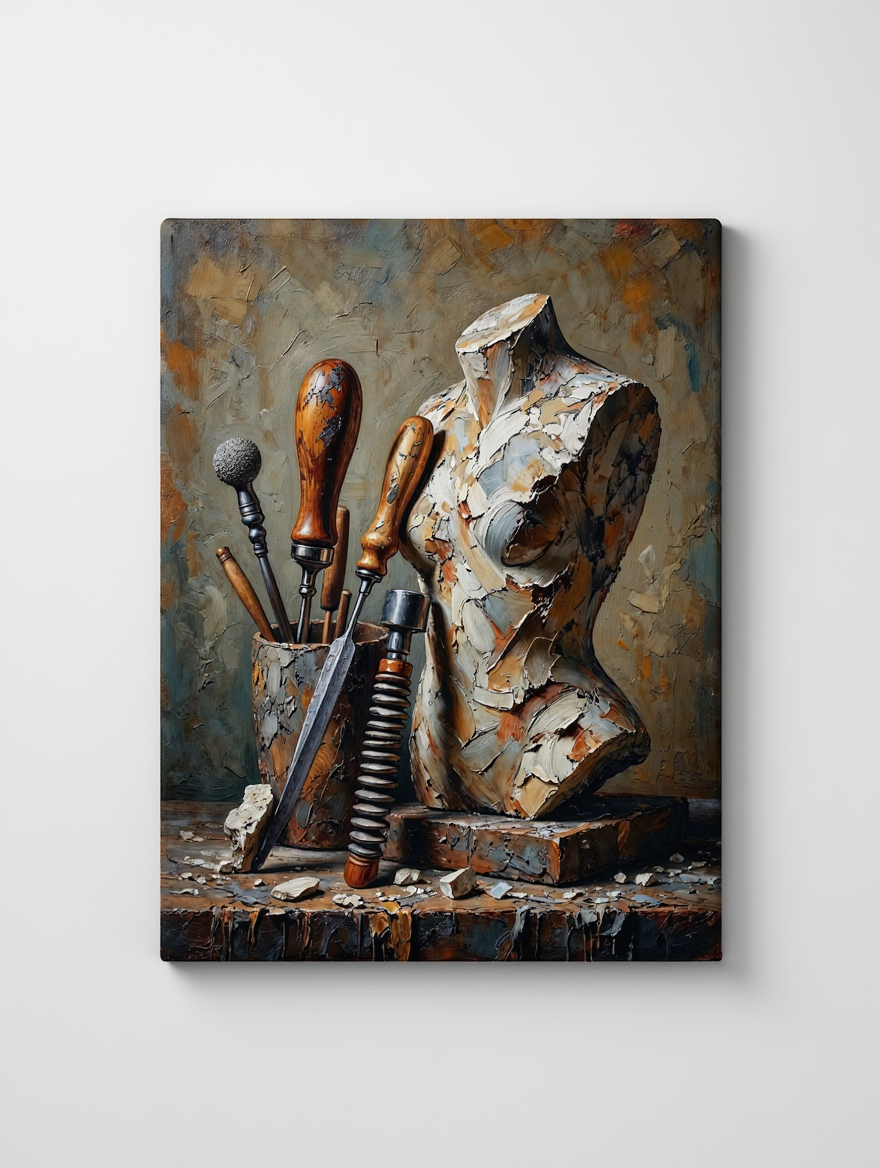 The Artist's Workshop - A Masterpiece of Creative Devotion