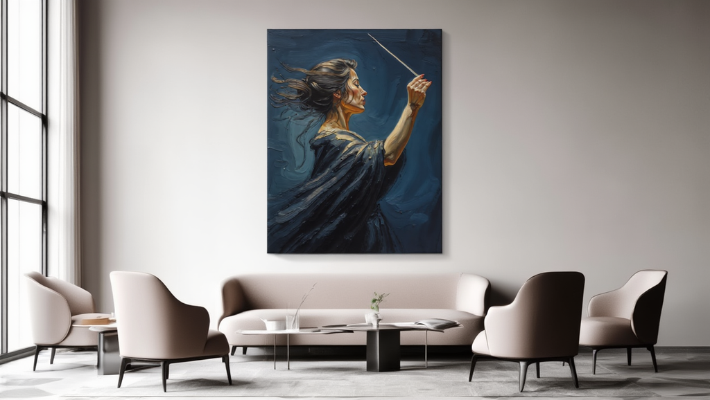 Premium Giclée Art Print (Paper or Canvas) - The Conductor