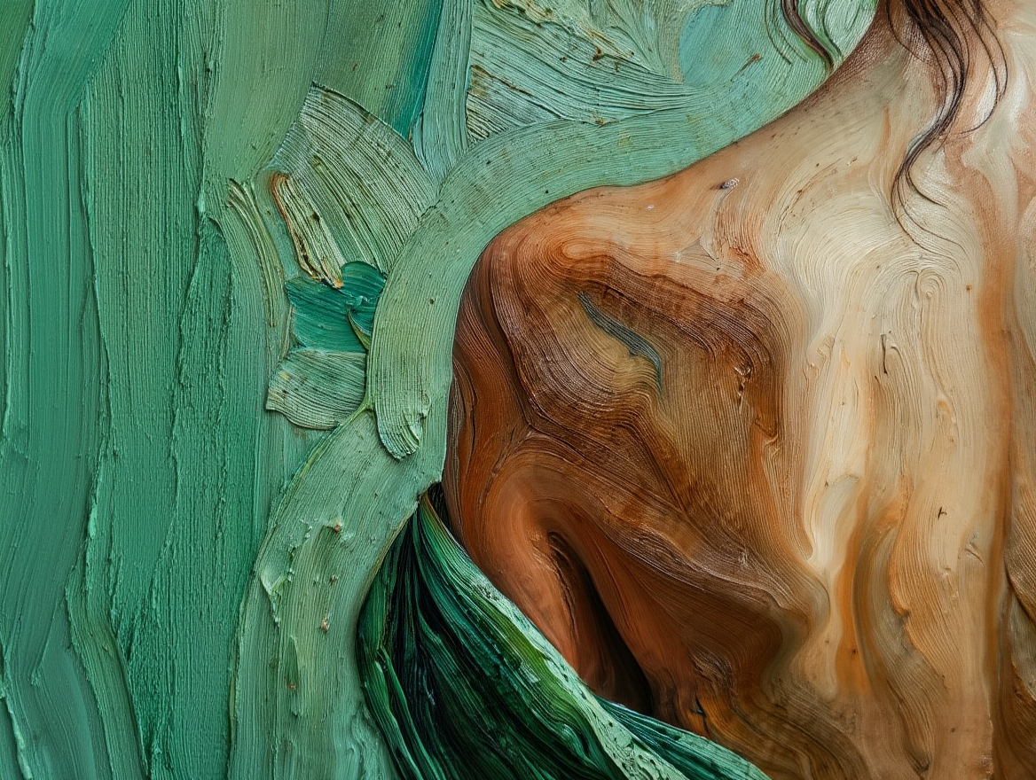 Elegant Portrait - Premium Canvas Art Print