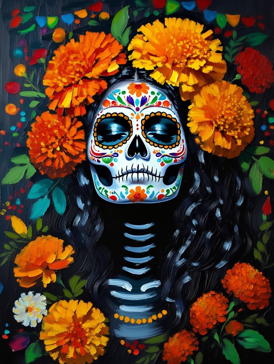 Day of the Dead - Limited Edition Premium Canvas Art Print